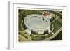 Overview of Arlington Amphitheatre-null-Framed Art Print