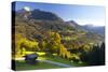 Overview of Berchtesgaden, Bavaria, Germany, Europe-Miles Ertman-Stretched Canvas