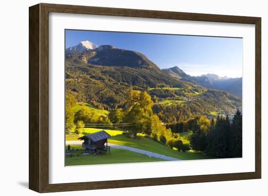 Overview of Berchtesgaden, Bavaria, Germany, Europe-Miles Ertman-Framed Photographic Print