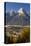 Overview of Berchtesgaden in Autumn with the Watzmann Mountain in the Background-Miles Ertman-Stretched Canvas