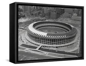 Overview of Busch Stadium-null-Framed Stretched Canvas