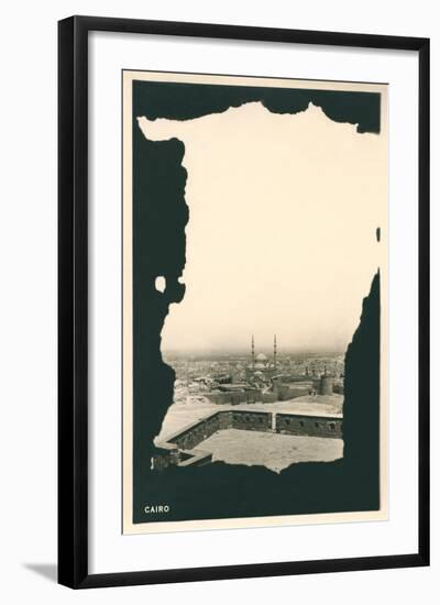 Overview of Cairo-null-Framed Art Print