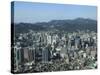 Overview of City, Seoul, South Korea, Asia-Wendy Connett-Stretched Canvas