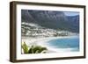 Overview of Clifton Beach with Homes and Mountains in the Bay, Cape Peninsula, Cape Town-Kimberly Walker-Framed Photographic Print