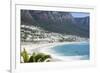 Overview of Clifton Beach with Homes and Mountains in the Bay, Cape Peninsula, Cape Town-Kimberly Walker-Framed Photographic Print