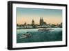 Overview of Cologne on the Rhine, Germany-null-Framed Art Print