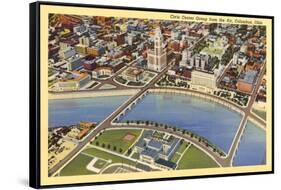 Overview of Columbus-null-Framed Stretched Canvas