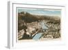 Overview of Dinan, Brittany-null-Framed Art Print