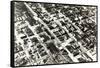 Overview of Downtown Billings-null-Framed Stretched Canvas