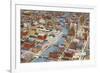 Overview of Downtown Milwaukee, Wisconsin-null-Framed Premium Giclee Print