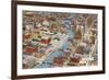 Overview of Downtown Milwaukee, Wisconsin-null-Framed Premium Giclee Print