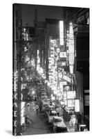 Overview of Downtown Nightlife in Tokyo-null-Stretched Canvas