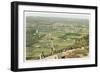 Overview of East Hampton-null-Framed Art Print