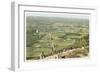 Overview of East Hampton-null-Framed Art Print