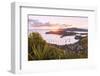 Overview of English Harbour from Shirley Heights at sunset, Antigua, Antigua and Barbuda-Roberto Moiola-Framed Photographic Print