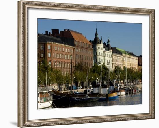 Overview of Helsinki from Harbor, Helsinki, Finland-Nancy & Steve Ross-Framed Photographic Print