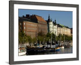 Overview of Helsinki from Harbor, Helsinki, Finland-Nancy & Steve Ross-Framed Photographic Print