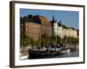 Overview of Helsinki from Harbor, Helsinki, Finland-Nancy & Steve Ross-Framed Photographic Print