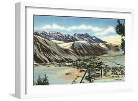 Overview of Jackson-null-Framed Art Print