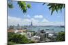 Overview of Kaohsiung Harbour and the Love River Urban Canal, Kaohsiung City, Taiwan, Asia-Nick Upton-Mounted Photographic Print