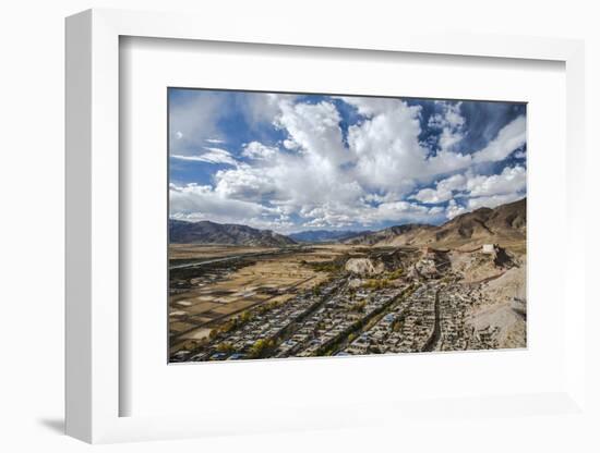 Overview of Kumbum in Gyantse, Tibet, China, Asia-Thomas L-Framed Photographic Print