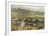 Overview of Livingston-null-Framed Art Print