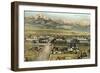 Overview of Livingston-null-Framed Art Print