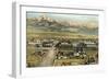 Overview of Livingston-null-Framed Art Print