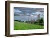 Overview of massive Moyne Abbey, County Mayo, Ireland.-Betty Sederquist-Framed Photographic Print