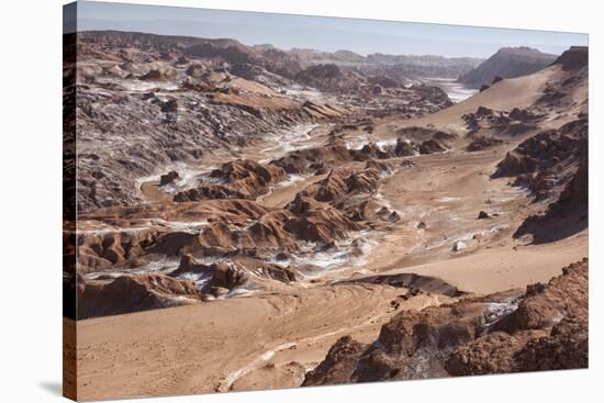 Overview of Moon Valley, Atacama Desert, San Pedro, Chile, South America-Kimberly Walker-Stretched Canvas