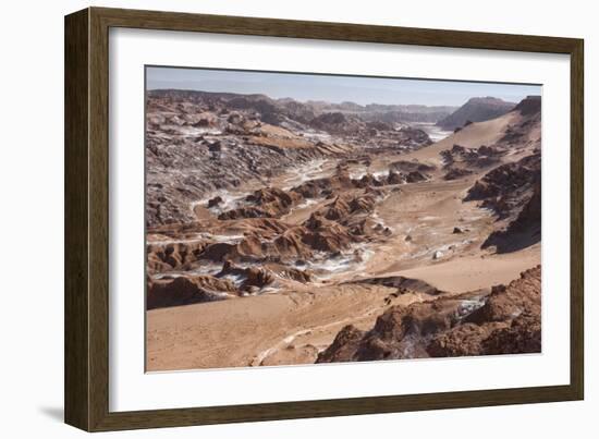 Overview of Moon Valley, Atacama Desert, San Pedro, Chile, South America-Kimberly Walker-Framed Photographic Print