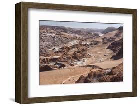 Overview of Moon Valley, Atacama Desert, San Pedro, Chile, South America-Kimberly Walker-Framed Photographic Print