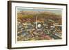 Overview of New York World's Fair, 1939-null-Framed Art Print