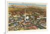 Overview of New York World's Fair, 1939-null-Framed Art Print