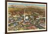 Overview of New York World's Fair, 1939-null-Framed Art Print