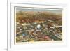 Overview of New York World's Fair, 1939-null-Framed Art Print