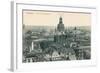 Overview of Old Dresden, Germany-null-Framed Art Print