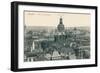 Overview of Old Dresden, Germany-null-Framed Premium Giclee Print