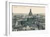 Overview of Old Dresden, Germany-null-Framed Premium Giclee Print