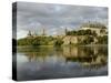 Overview of Parliament Hill from the Banks of the Ottawa River, Ottawa, Ontario Province, Canada-De Mann Jean-Pierre-Stretched Canvas