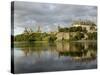 Overview of Parliament Hill from the Banks of the Ottawa River, Ottawa, Ontario Province, Canada-De Mann Jean-Pierre-Stretched Canvas