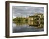 Overview of Parliament Hill from the Banks of the Ottawa River, Ottawa, Ontario Province, Canada-De Mann Jean-Pierre-Framed Photographic Print