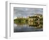 Overview of Parliament Hill from the Banks of the Ottawa River, Ottawa, Ontario Province, Canada-De Mann Jean-Pierre-Framed Photographic Print