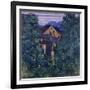 Overview of Payerbach, in the background the Rax-Koloman Moser-Framed Giclee Print