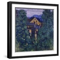 Overview of Payerbach, in the background the Rax-Koloman Moser-Framed Giclee Print