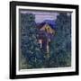 Overview of Payerbach, in the background the Rax-Koloman Moser-Framed Giclee Print