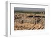 Overview of Persepolis from Tomb of Artaxerxes III, Palace of 100 Columns in foreground, UNESCO Wor-James Strachan-Framed Photographic Print