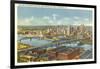 Overview of Pittsburgh-null-Framed Art Print