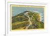 Overview of Point Loma-null-Framed Art Print