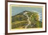 Overview of Point Loma-null-Framed Art Print